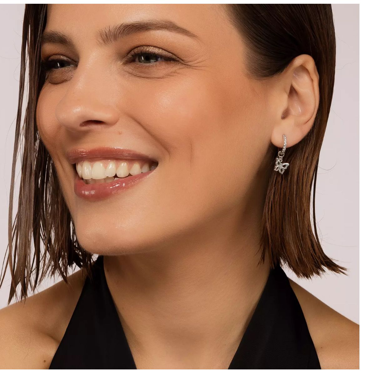 Cercei argint Elegant Butterfly