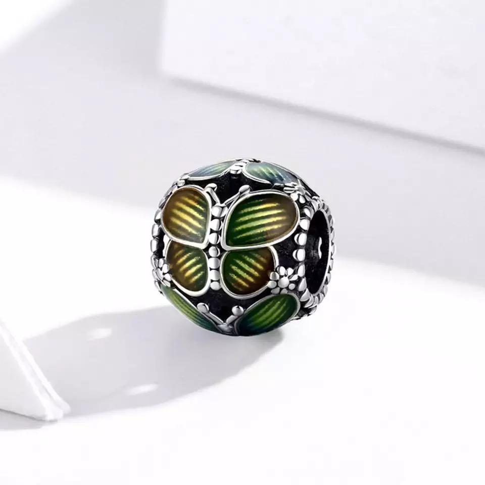 Talisman argint Fantasy Butterflies