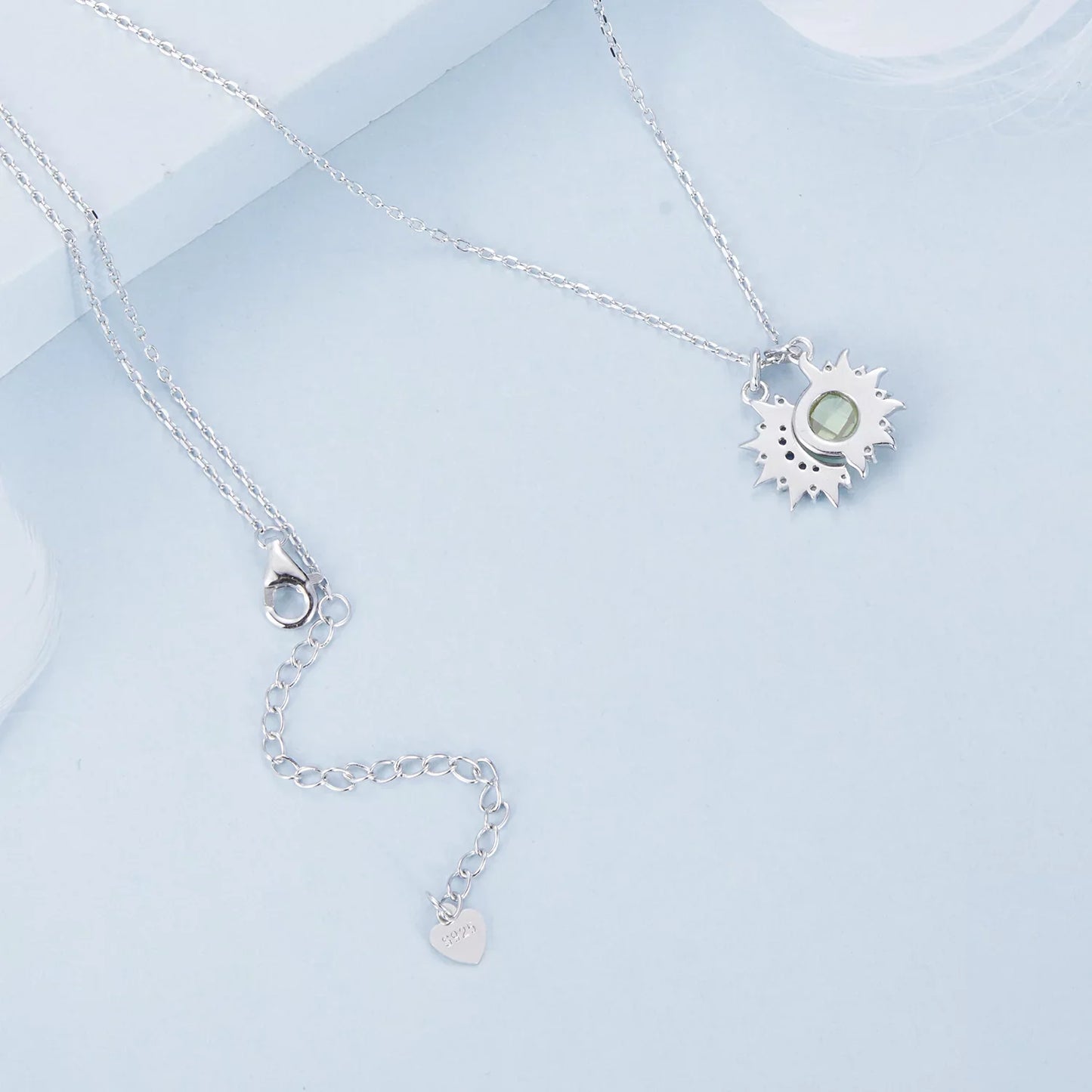 Colier argint Sun & Moon Jewel