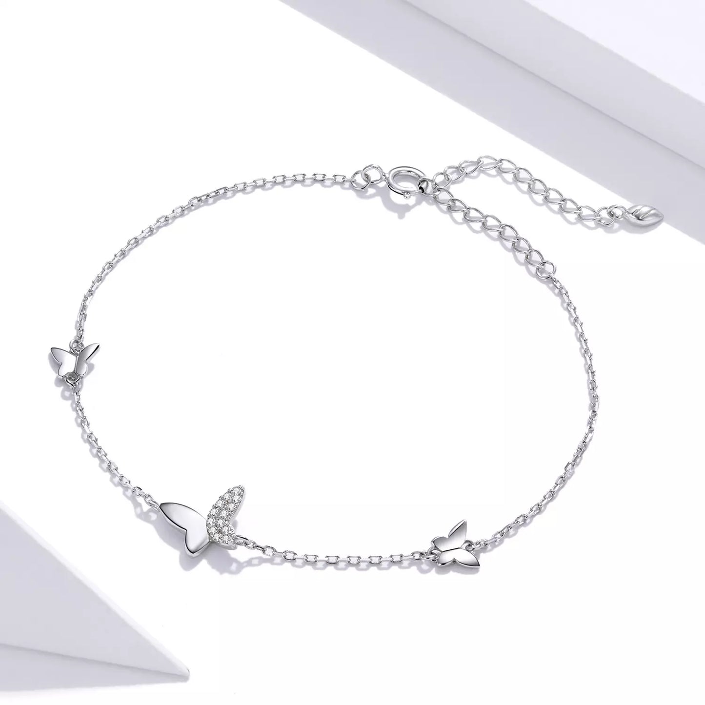 Bratara argint Butterfly Grace